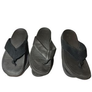FitFlop Surfa Sandals, Three Pair Bundle (Size 9)